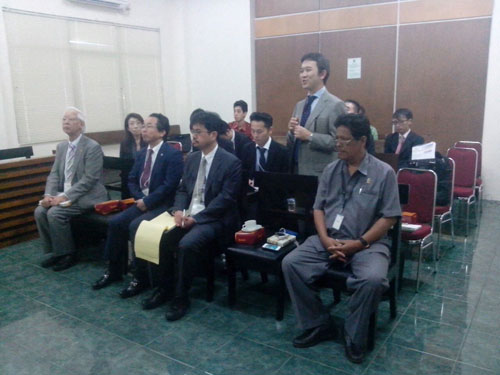 Japan Federation of Bar Association visit Jakarta 2014