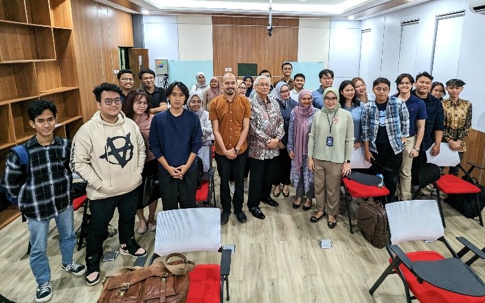 Insan Budi Maulana as Guest Lecturer