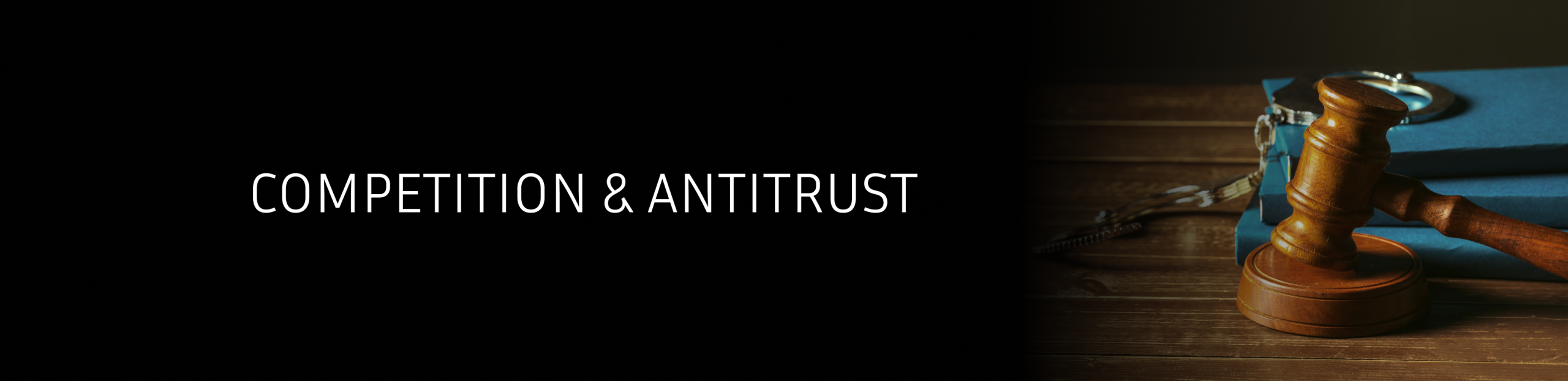 Competition &  Antitrust Banner