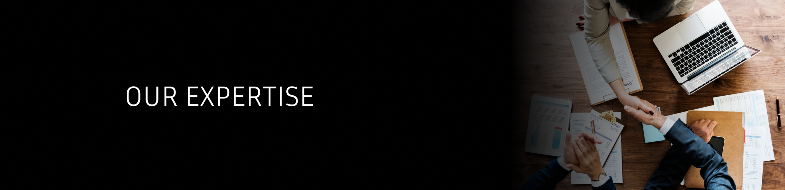 OUR EXPERTISE Banner